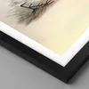 Gerahmtes Poster - Schwarzer Rahmen - Vogel Weiß Reiher - Produktbild-Vorschau 2