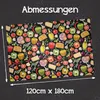 Küchenmatte 120x180 cm Vinylmatte Bodenmatte Dekoration - Produktbild-Vorschau 5