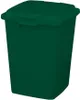 Abfall- u.Wertstoffsammler 90l H600xB485xT510mm PE grün Produktbild-Vorschau 3