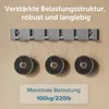 doporro Garderobenhaken Wand Moderne Wandgarderoben aus Produktbild-Vorschau 3