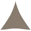 Tenda da sole in tessuto Oxford Triangolare 5x5x5 m Taupe Anteprima dell’immagine prodotto 9