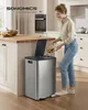 SONGMICS Mülleimer Küche, 2 x 30 Liter, 2 Fächer, Produktbild-Vorschau 1