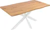 Esstisch 160x85 cm Baumkante Holz Wildeiche-Optik Produktbild-Vorschau 2