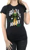 Elf - "Angry Elf" T-Shirt für Damen BI18977 (S) (Schwarz) Produktbild-Vorschau 3