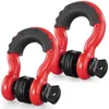 VEVOR 3/4 Zoll D-Ring-Schäkel, 2er-Pack Schäkel aus Produktbild-Vorschau 1