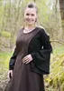 Mittelalter-Überkleid, Surcot Andra, braun - Produktbild-Vorschau 2