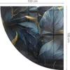Elegante Blätter in Textur – Glasbodenplatte für – Produktbild-Vorschau 4