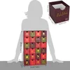 BRUBAKER Adventskalender zum Befüllen - Weihnachten Rot Produktbild-Vorschau 7