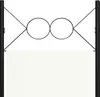 vidaXL 4dílný pokojový dělič bílý 160x180 cm Náhled obrázku produktu 4
