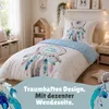 Traumfänger Bettwäsche Dreamcatcher Türkis-Blau, 2-teilig,  Produktbild-Vorschau 3