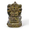 Rzeźba Ganesha - Bóstwo Szczęścia - Stone Mix Elephant Podgląd zdjęcia produktu 4
