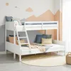 Homestyle4u Etagenbett, Weiß, Liegeflächen 90x200 & 140x200 Produktbild-Vorschau 15