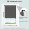 WOLTU Verdunkelungsrollo Klemmfix Thermorollo innen ohne Produktbild-Vorschau 8