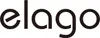 The image shows the brand logo 'elago' in dark gray text on a white background. Anteprima dell’immagine prodotto