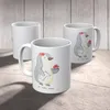 Mr. & Mrs. Panda Geschenktasse Autohändlerin Herz - Weiß - Produktbild-Vorschau 5