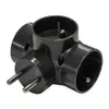 VIRONE | Steckdosenverteiler R-31 - Schwarz - 3-fach mit Produktbild-Vorschau 5