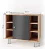 Waschbeckenunterschrank Vicco Fynn Anthrazit/Goldkraft Produktbild-Vorschau 2