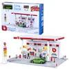 Bburago 18-30404 - Street Fire Tankstelle inkl. 1 Fahrzeug Produktbild-Vorschau 7