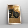 Gerahmtes Poster - Rahmen in heller Eiche - Motorrad Motor Produktbild-Vorschau 8