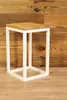 PORTAFIORI piccolo PORTAFIORI 42 cm in legno di quercia Anteprima dell’immagine prodotto 3