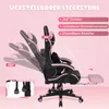 Puluomis Chaise de jeu avec repose-pieds, chaise de bureau Voir les images du produit 5