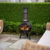 Gusseisen Terrassenofen | Gartenkamin Aztekenofen Produktbild-Vorschau 5