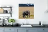 MuchoWow® Poster Schlammiges Elefantenbaby in der Serengeti Produktbild-Vorschau 3