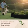Floranica Bordura da giardino flessibile 20 x 100 cm nero Anteprima dell’immagine prodotto 6