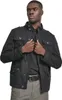 A man wearing a black jacket and grey pants, posing against a white background. Produktbild-Vorschau