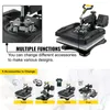 VEVOR, máquina de transferencia térmica de 1200W, 8 en 1, Vista previa de la imagen del producto 19