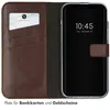 Selencia Echtleder Klapphülle iPhone 14 - Braun Produktbild-Vorschau 3