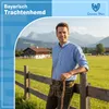 Trachtenhemd Edelweiß-Stickerei stehkragen 100% Baumwolle, Produktbild-Vorschau 6