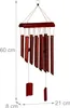 Relaxdays Carillon eolico in bambù, carillon, decorazione Anteprima dell’immagine prodotto 4