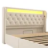 Flieks Hydraulisches Polsterbett 140x190cm mit USB und Produktbild-Vorschau 8