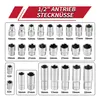 Metrischer Steckschlüsselsatz 1/4" 3/8" 1/2" (171-teilig) Produktbild-Vorschau 5
