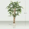 HOMCOM Künstlicher Banyanbaum 150 cm Kunstpflanze mit Produktbild-Vorschau 3