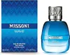 A bottle of Missoni Wave Eau de Toilette and its packaging are displayed side-by-side against a white background. Anteprima dell’immagine prodotto