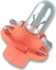 A close-up studio shot of a small automotive light bulb with an orange plastic base. Produktbild-Vorschau