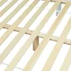 Close-up of wooden slats forming a bed frame. Produktbild-Vorschau