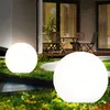 3er Set LED Außen Solarleuchten, Kugel weiß, 15 und 20 cm Produktbild-Vorschau 7