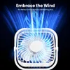 Mini USB Ventilator,Tragbarer Tischventilator mit 360° Produktbild-Vorschau 5