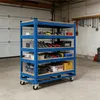 Carrello a più ripiani Relaxdays, 5 ripiani, rotelle e Anteprima dell’immagine prodotto 2