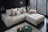 riess-ambiente Hocker ELEGANCIA 110cm champagner beige Produktbild-Vorschau 4