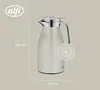alfi SKYLINE Isolierkanne 1,00 l, 12 h heiß, silver lining Produktbild-Vorschau 7