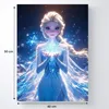 Malen nach Zahlen Disney Eisberg Elsa Gemälde 40x50 cm Produktbild-Vorschau 3