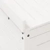 vidaXL Table à plantes avec étagères Blanc 82,5x50x86,5 cm Voir les images du produit 9