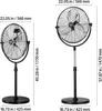 SucceBuy Standventilator 560mm, 3 Geschwindigkeiten, Produktbild-Vorschau 7