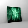 Bilder auf glas - Abstrakt zusammenfassungszahlen - 30x30cm Produktbild-Vorschau 4