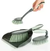 COM-FOUR® 4-teiliges Reinigungs-Set, Handfeger, Produktbild-Vorschau 2