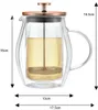Thermal-Kolben-Kaffee-/Teeinglas 600Ml Klausberg Kb-7722 Produktbild-Vorschau 3
